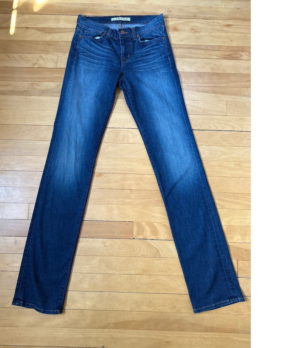 Vintage J Brand Jeans Size 26 Slim Dark Wash Made in California
